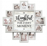 Photo Collage Wall Clock